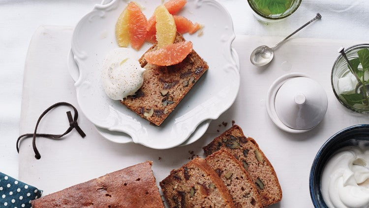 Date Cake with Orange-Blossom Syrup