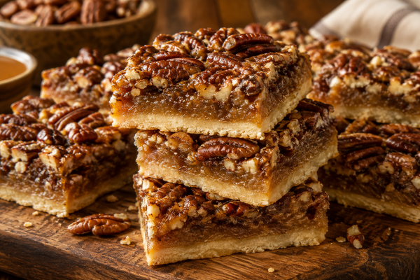 Pecan Butter Pie Bars