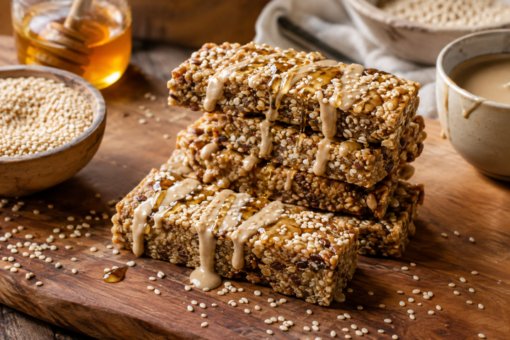 Sesame Seed Spread Energy Bars