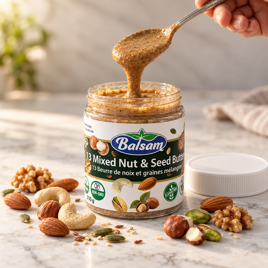 13 Mixed Nut & Seed Butter Sugar-Free High-Protein Spread