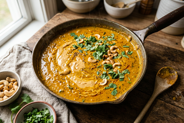 Cashew Butter Curry Sauce