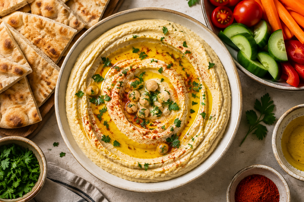 Classic Creamy Hummus