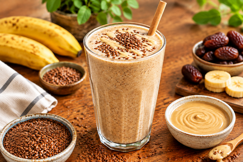Flax Seed Spread Smoothie