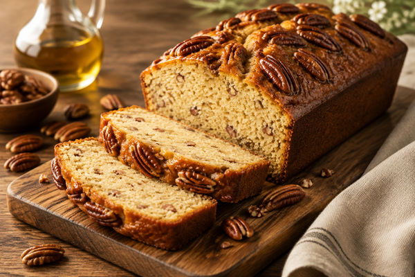 Pecan Oil Pound Cake