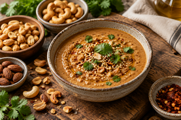Savory Mixed Nut Satay Sauce
