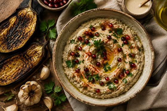 Smoky Tahini Baba Ghanoush