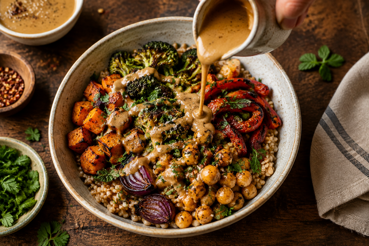 Smoky Tahini Grain Bowl Dressing