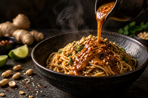 Spicy Peanut Noodle Sauce