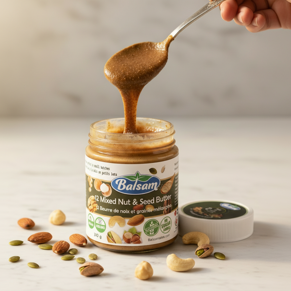 12 Mixed Nut & Seed Butter Sugar-Free High-Protein Spread