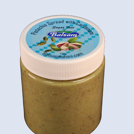 Pistachio Spread with Cardamom Sugar-free