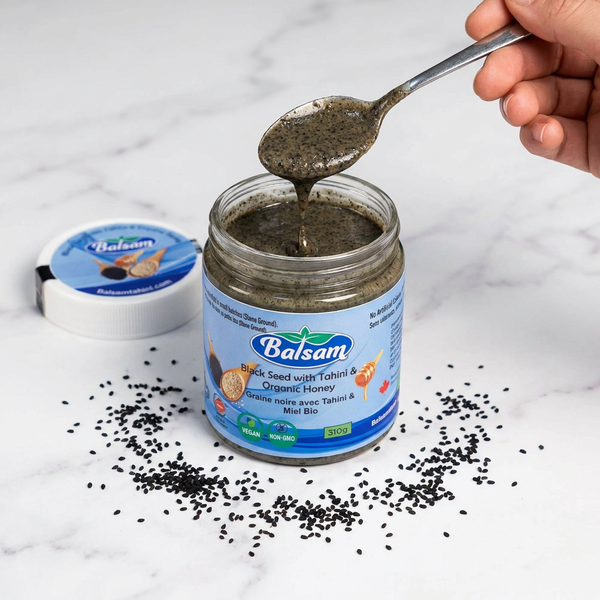 Black Seed Tahini & Organic Honey Spread