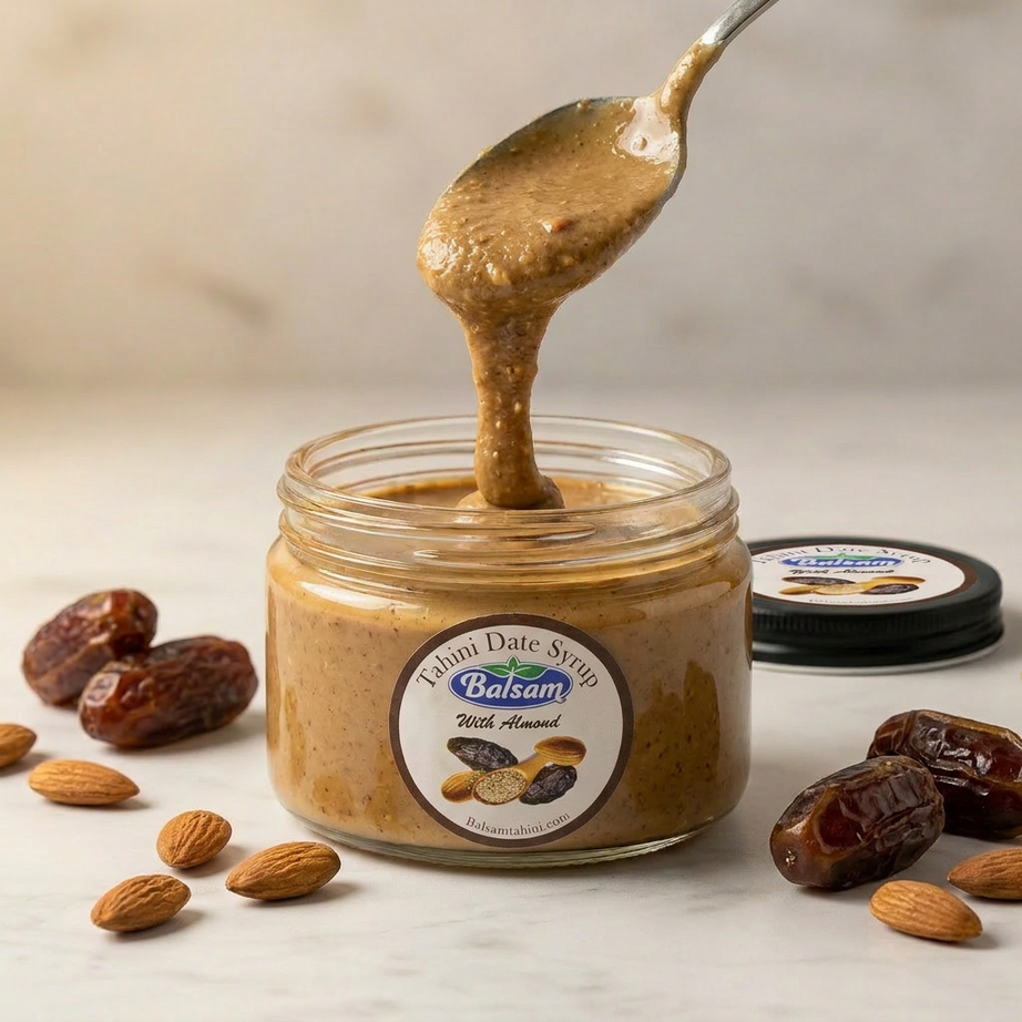 Tahini & Date Syrup with Almond Spread
